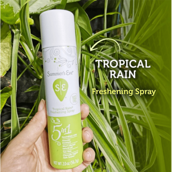 بخاخ معطر برائحة الأمطار الإستوائية للمنطقة الحساسة من سمرز ايف - 56.7غ