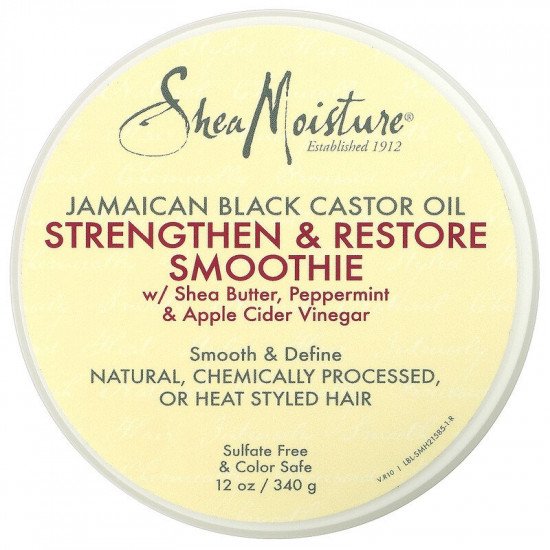 زيت الخروع الجامايكي الأسود لتقوية الشعر من شيا مويستر - 340 جم زيت الخروع الجامايكي الأسود لتقوية الشعر من شيا مويستر - 340 جم