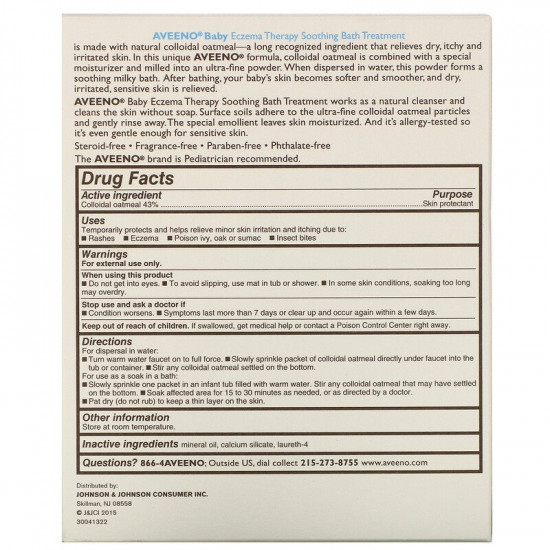 مسحوق تنظيف البشره معالج للاكزيما للاطفال من افينو - 106 غ مسحوق تنظيف البشره معالج للاكزيما للاطفال من افينو - 106 غ