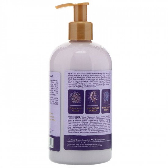 بلسم العناية بالشعر وتقويته بماء الأرز الأسود من شيا مويستر - 370 مل