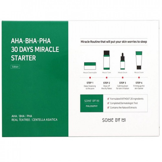 مجموعة روتين العناية AHA. BHA. PHA 30 يوما من سوم باي مي - 4 قطع مجموعة روتين العناية AHA. BHA. PHA 30 يوما من سوم باي مي - 4 قطع