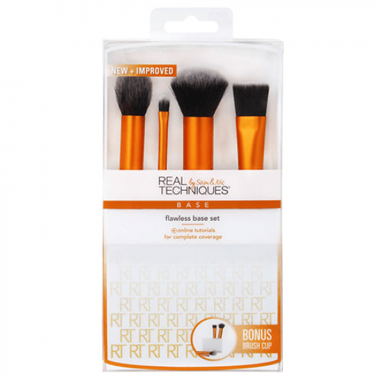 مجموعة فرش المكياج الأساسية من ريل تكنيك - 5قطع