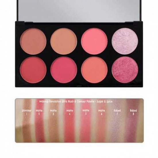 مجموعة أحمر الخدود من ريفلوشن - شوقر اند سبايس