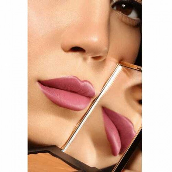 احمر شفاه سائل مقاوم للماء من نوره بو عوض - روز وود