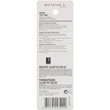 طقم بودرة الحواجب برو ذيس واي من ريميل لندن - 2