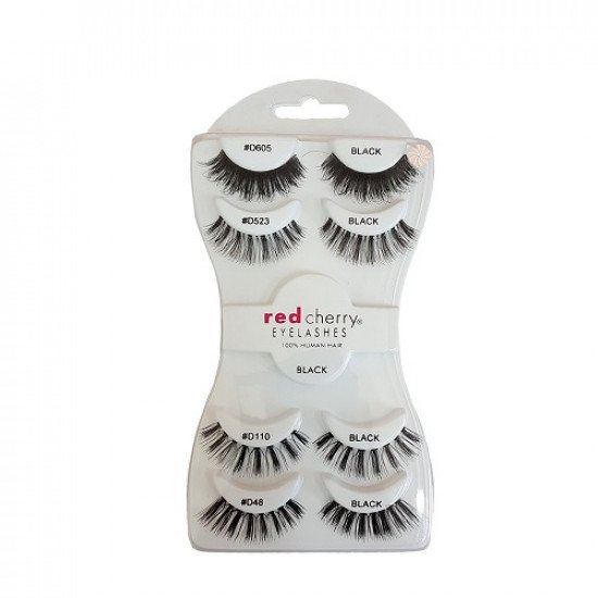 مجموعة رموش رد شيري _ BLACK مجموعة رموش رد شيري _ BLACK