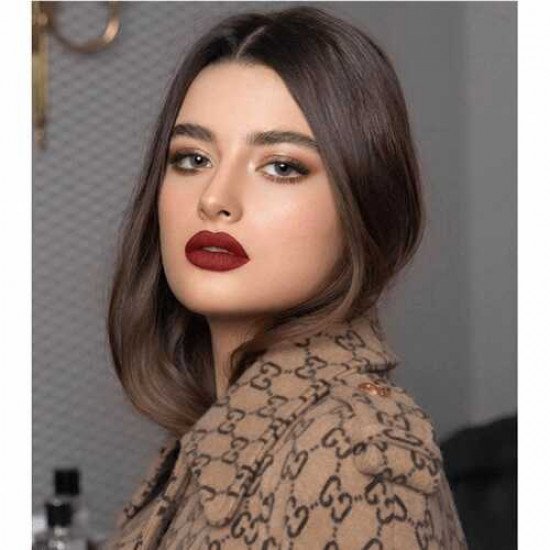 احمر شفاه سائل مقاوم للماء من نوره بو عوض - دارك فلامنج