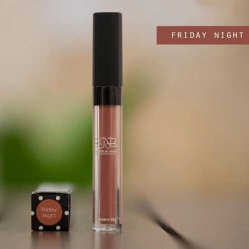 احمر شفاه سائل مقاوم للماء من نوره بو عوض - فرايدي نايت