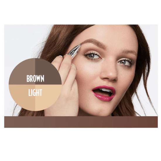 قلم الحواجب برو كونتور برو من بنفت - بني - اسود - فاتح قلم الحواجب برو كونتور برو من بنفت - بني - اسود - فاتح