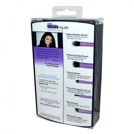 مجموعة فرش العين من ريل تكنيك - 6 قطع مجموعة فرش العين من ريل تكنيك - 6 قطع