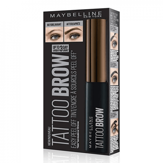 صبغة للحواجب تاتو براو تينت من ميبيلين - بني داكن
