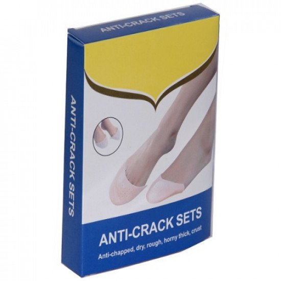 جورب تقشير الأقدام من الكراك - بيج