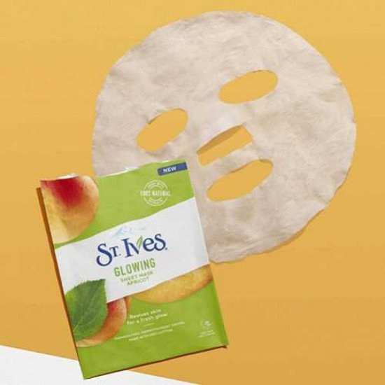 قناع ورقي بالمشمش لبشرة لامعة من سانت ايفز - قناع 1