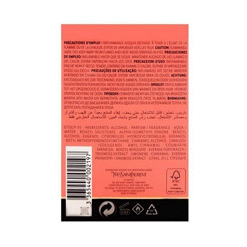 عطر باريس من اف سان لوران للنساء - او دي تواليت 125مل