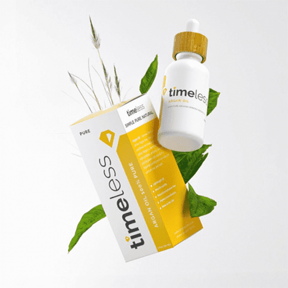 زيت ارغان طبيعي 100% من تايم ليس -30مل