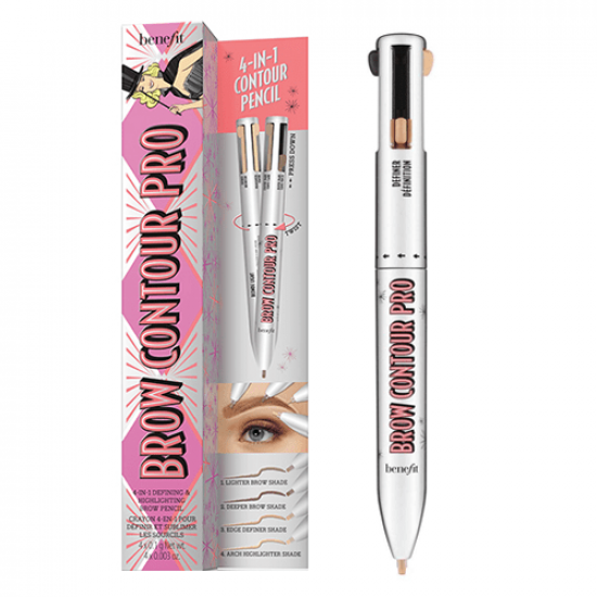 قلم الحواجب برو كونتور برو من بنفت - بني - اسود - فاتح قلم الحواجب برو كونتور برو من بنفت - بني - اسود - فاتح
