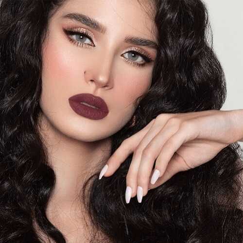 احمر شفاه سائل مقاوم للماء من نوره بو عوض - كارميل