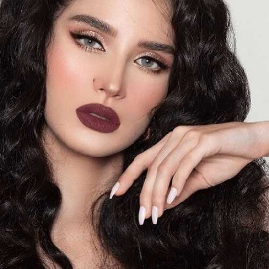 احمر شفاه سائل مقاوم للماء من نوره بو عوض - كارميل احمر شفاه سائل مقاوم للماء من نوره بو عوض - كارميل