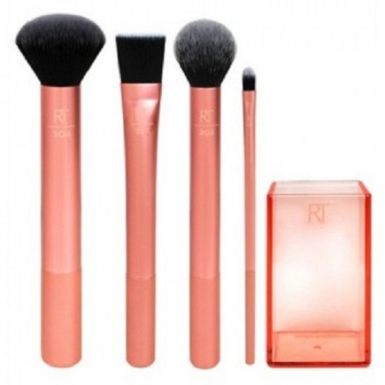 مجموعة فرش الوجه من ريل تكنيك - 5 قطع