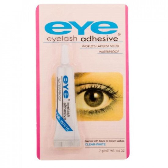 لاصق رموش ابيض اللون من _ اي