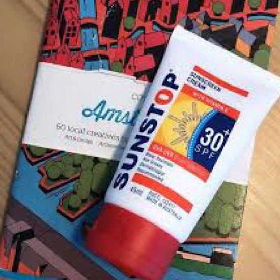 كريم واقي شمس بعامل حماية 30 SPF بفيتامين إي من صن ستوب - 120 مل