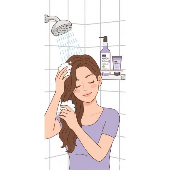 شامبو بخلاصة اللافندر والشاي الأخضر من كازا - ٥٠٠ مل