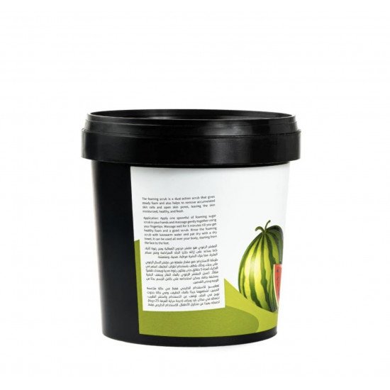 مقشر رغوي بالسكر وخلاصة البطيخ من كازا - ٦٠٠ جم