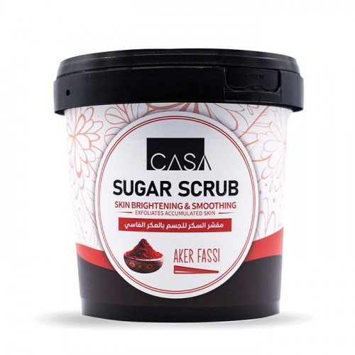 مقشر السكر بالعكر الفاسي للجسم من كازا - ٦٠٠جم