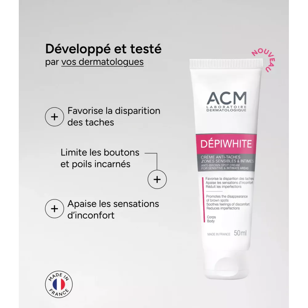 كريم إزالة البقع للمناطق الحساسة والحميمة من اي سي ام - ٥٠ مل