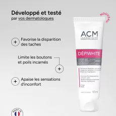 كريم إزالة البقع للمناطق الحساسة والحميمة من اي سي ام - ٥٠ مل