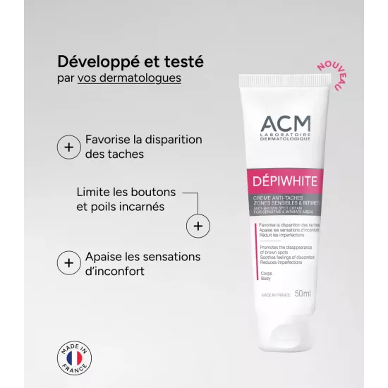 كريم إزالة البقع للمناطق الحساسة والحميمة من اي سي ام - ٥٠ مل