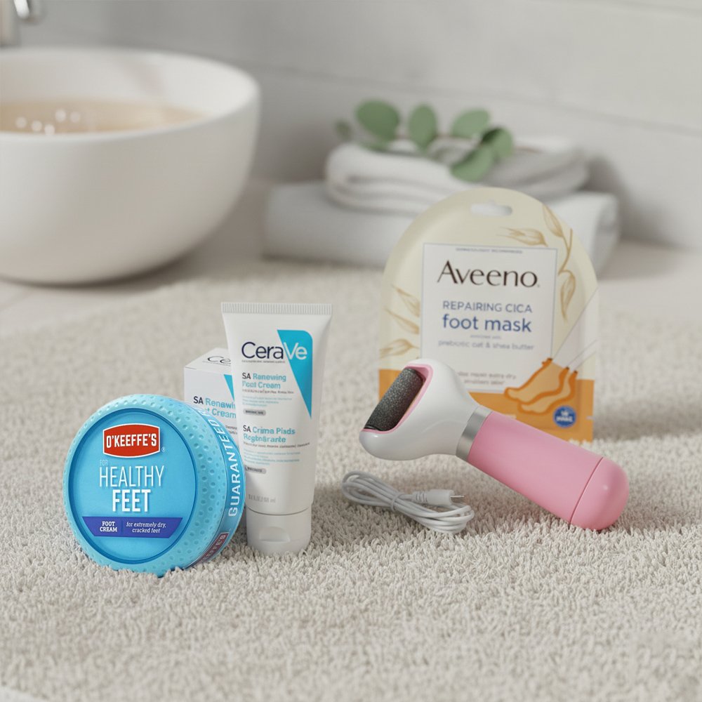 مجموعة الاسترخاء والعناية بالقدمين