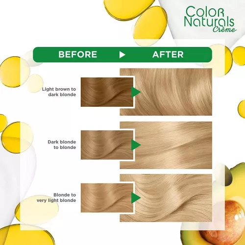 صبغة غارنييه كولر ناتشورالز صبغة شعر أشقر ثلجي فاتح 10 صبغة غارنييه كولر ناتشورالز صبغة شعر أشقر ثلجي فاتح 10