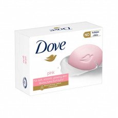 صابونة دوف قالب كريم الجمال الوردي - ٧٥ جم صابونة دوف قالب كريم الجمال الوردي - ٧٥ جم