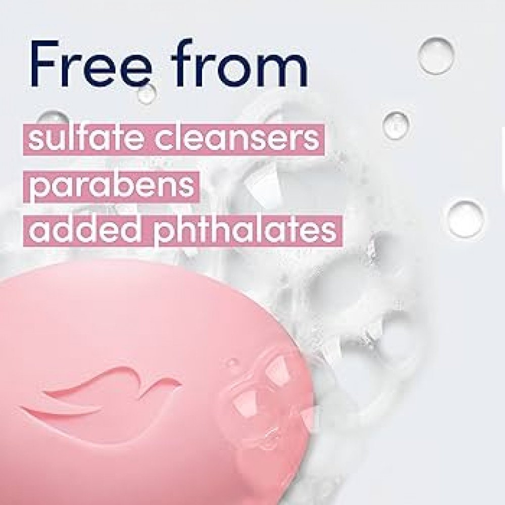 صابونة دوف قالب كريم الجمال الوردي - ٧٥ جم صابونة دوف قالب كريم الجمال الوردي - ٧٥ جم