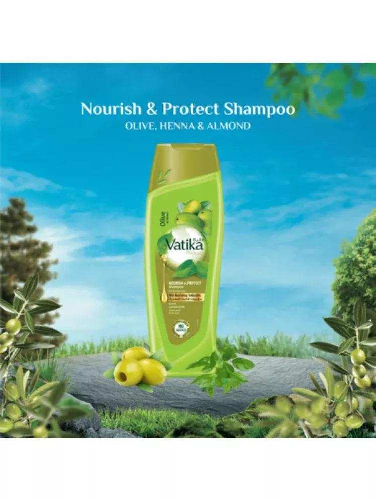 فاتيكا شامبو بالزيتون والحناء لتغذية اضافية - 200 مل فاتيكا شامبو بالزيتون والحناء لتغذية اضافية - 200 مل