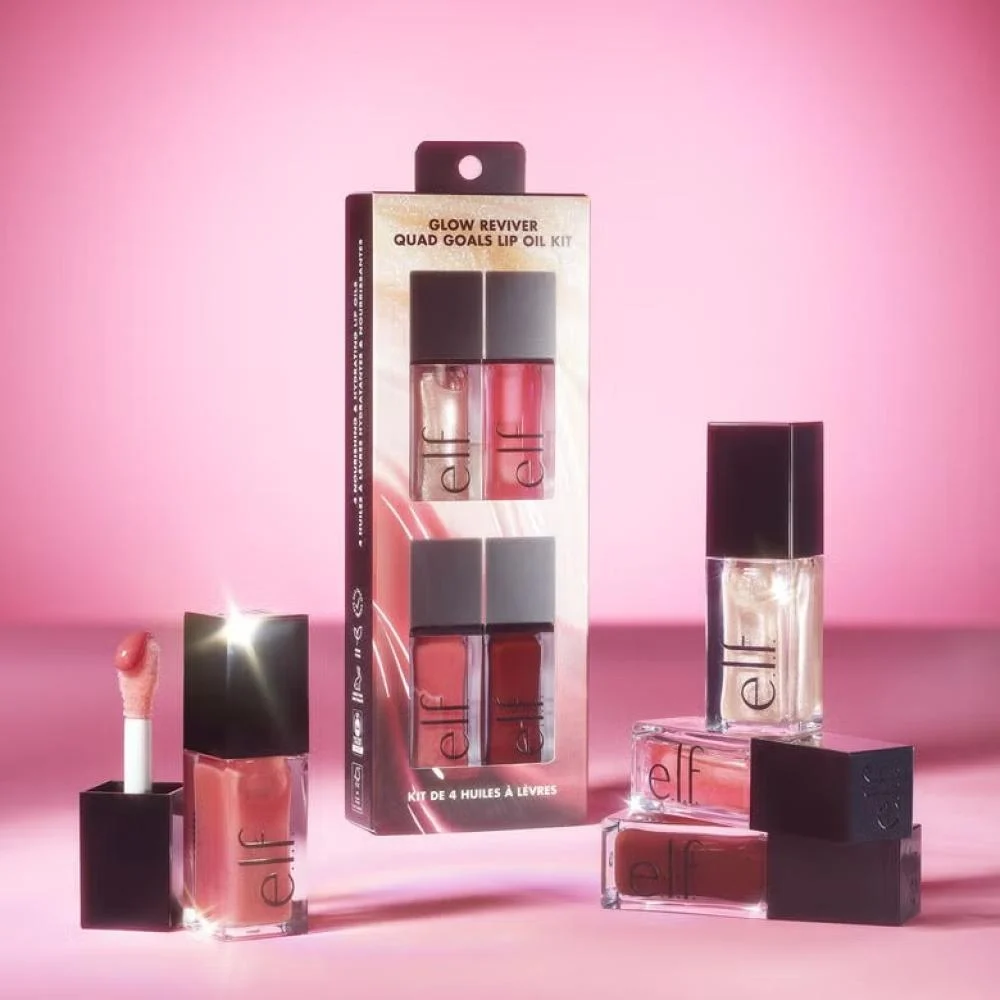 ايلف مجموعة أحمر شفاة جلو ريفايفر