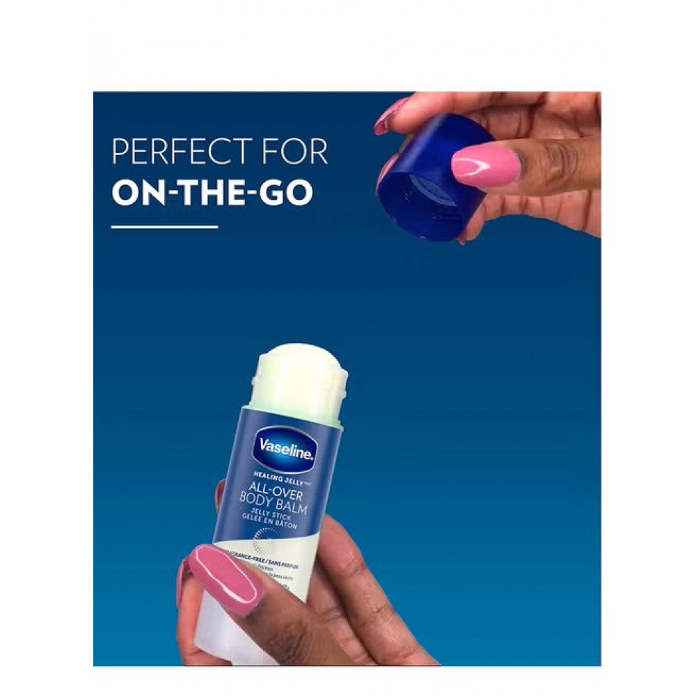 فازلين مرطب للجسم الجيلي ستيك بدون رائحة، 40 جم