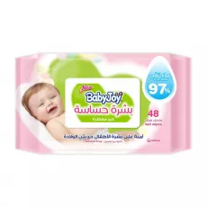 بيبي جوي مناديل للأطفال للبشرة الحساسة - عبوه عائليه 