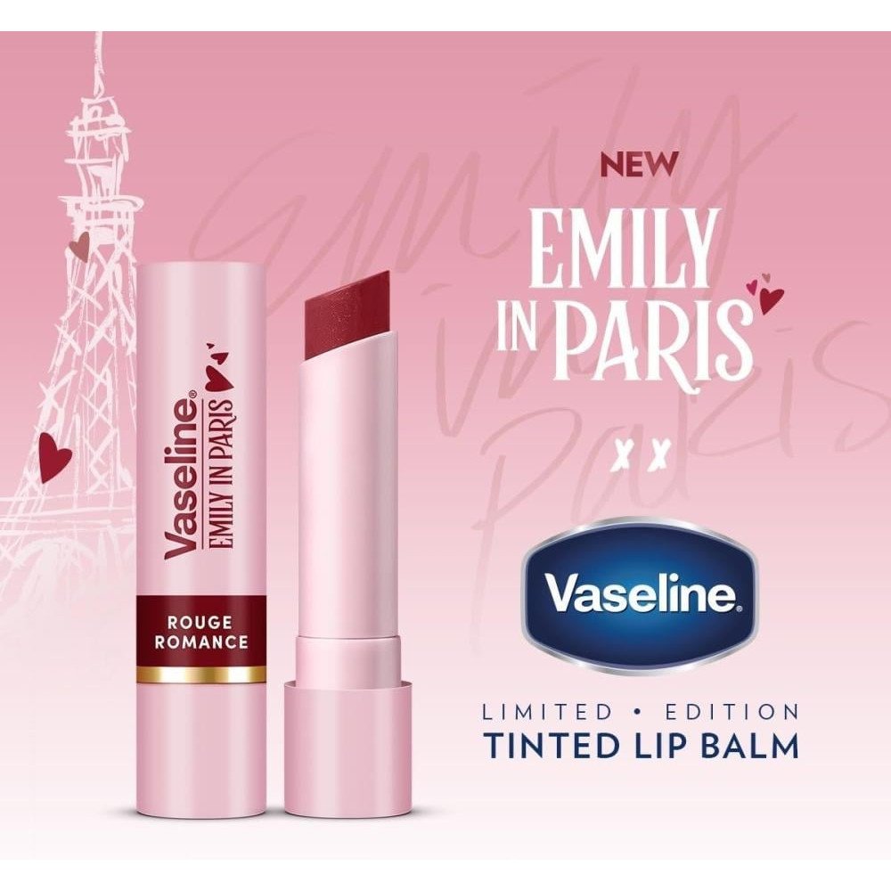 بلسم شفاه إميلي إن باريس من فازلين , احمر