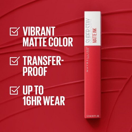 أحمر شفاه سوبر ستاي مات إنك من ميبيلين نيويورك 20