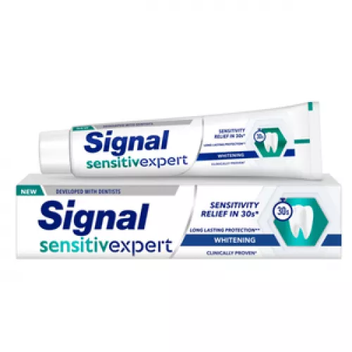 معجون أسنان سيجنال سنسيتيف إكسبرت (تبييض) 75مل معجون أسنان سيجنال سنسيتيف إكسبرت (تبييض) 75مل