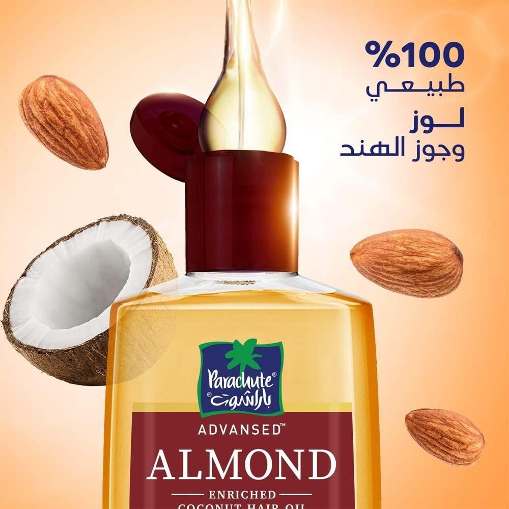 زيت شعر باراشوت جوز الهند الغني باللوز -200مل زيت شعر باراشوت جوز الهند الغني باللوز -200مل