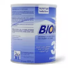 حليب بيوميل بلس 3 بنكهة الفانيلا - 400 جم