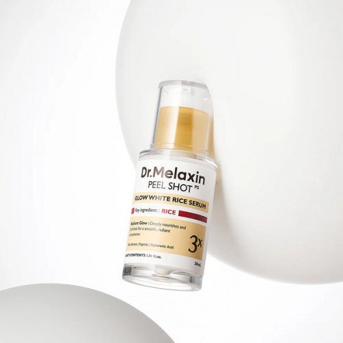 سيروم الأرز الأبيض لإشراقة مضاعفة من دكتور ميلاكسين