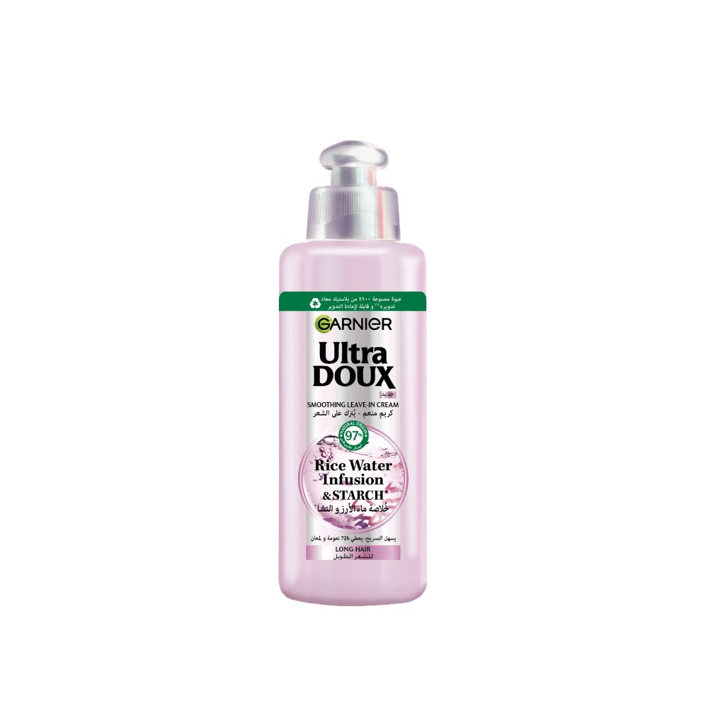 كريم "خلاصة ماء الأرز والنشا" المنعم من غارنييه ألترا دو  -200 مل