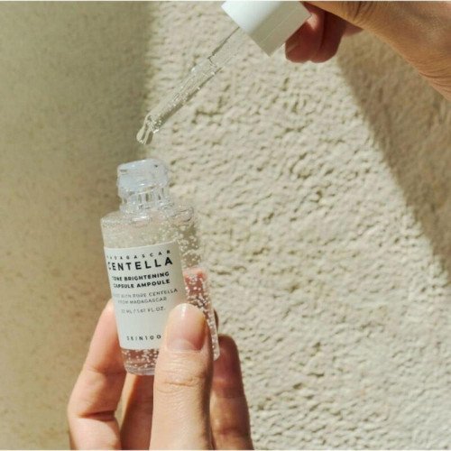 أمبول كبسولات مدغشقر سنتيلا لتعزيز تفتيح البشرة - 30مل