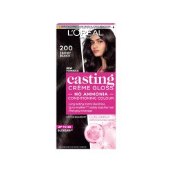 L'Oreal Casting Cream Gloss Dye - Dark Black 200