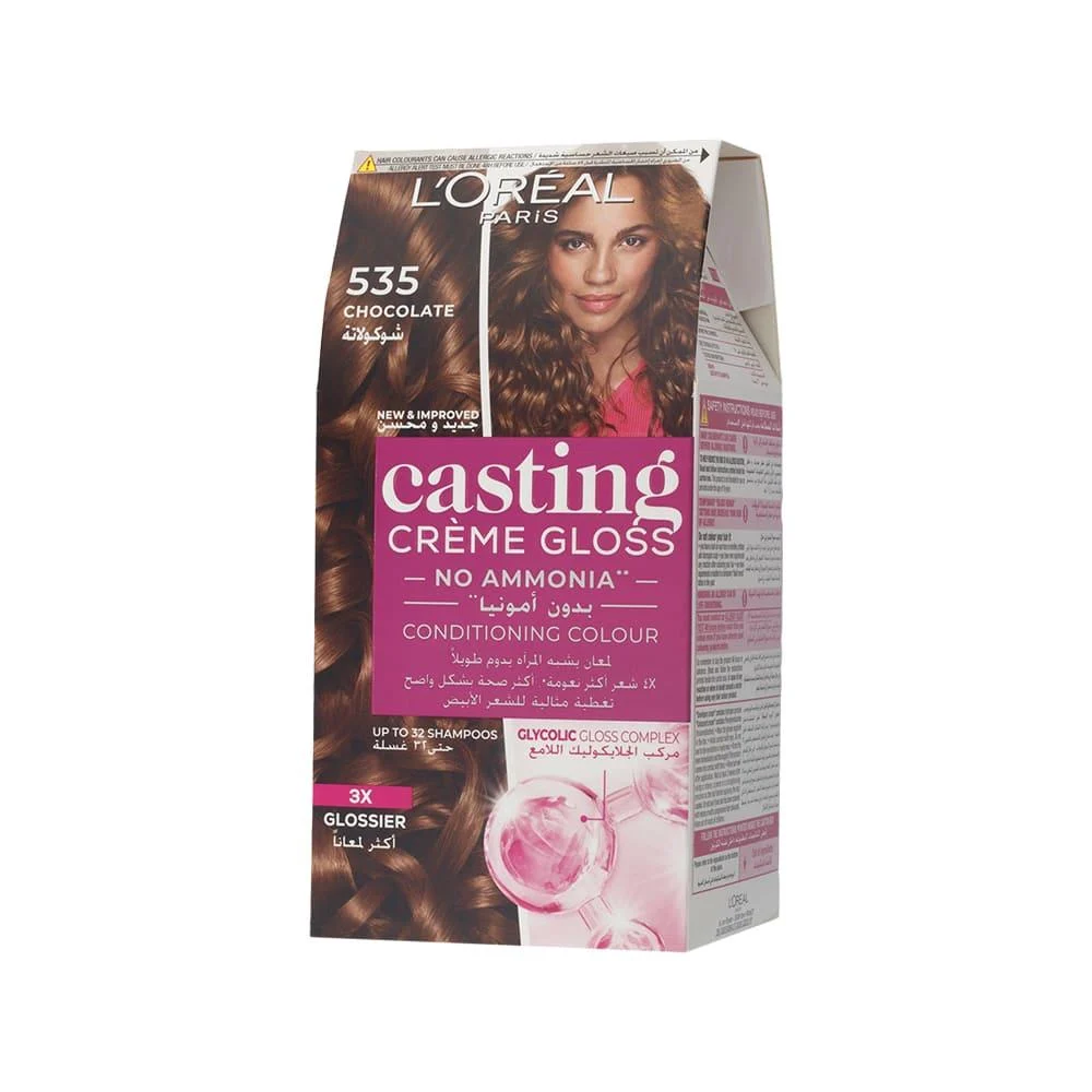 صبغة لوريال كاستينج كريم غلوس - شوكولاته 535