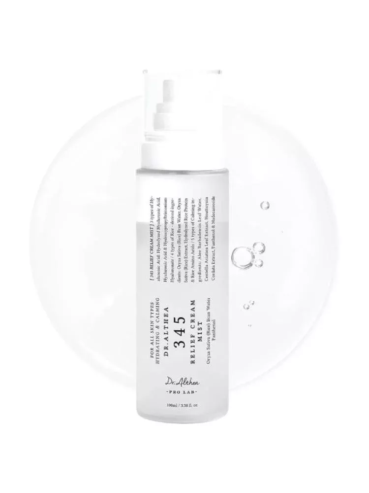 بخاخ كريم 345 مرطب و ملطف للبشرة من دكتور الثيا - 100 مل